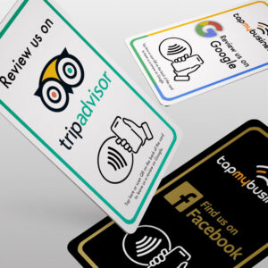 Plastikowa Karta NFC (Biały połysk + CMYK) – CR80 54x86mm
