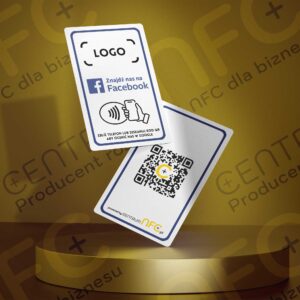 Plastikowa Karta NFC - Facebook (Personalizowana)